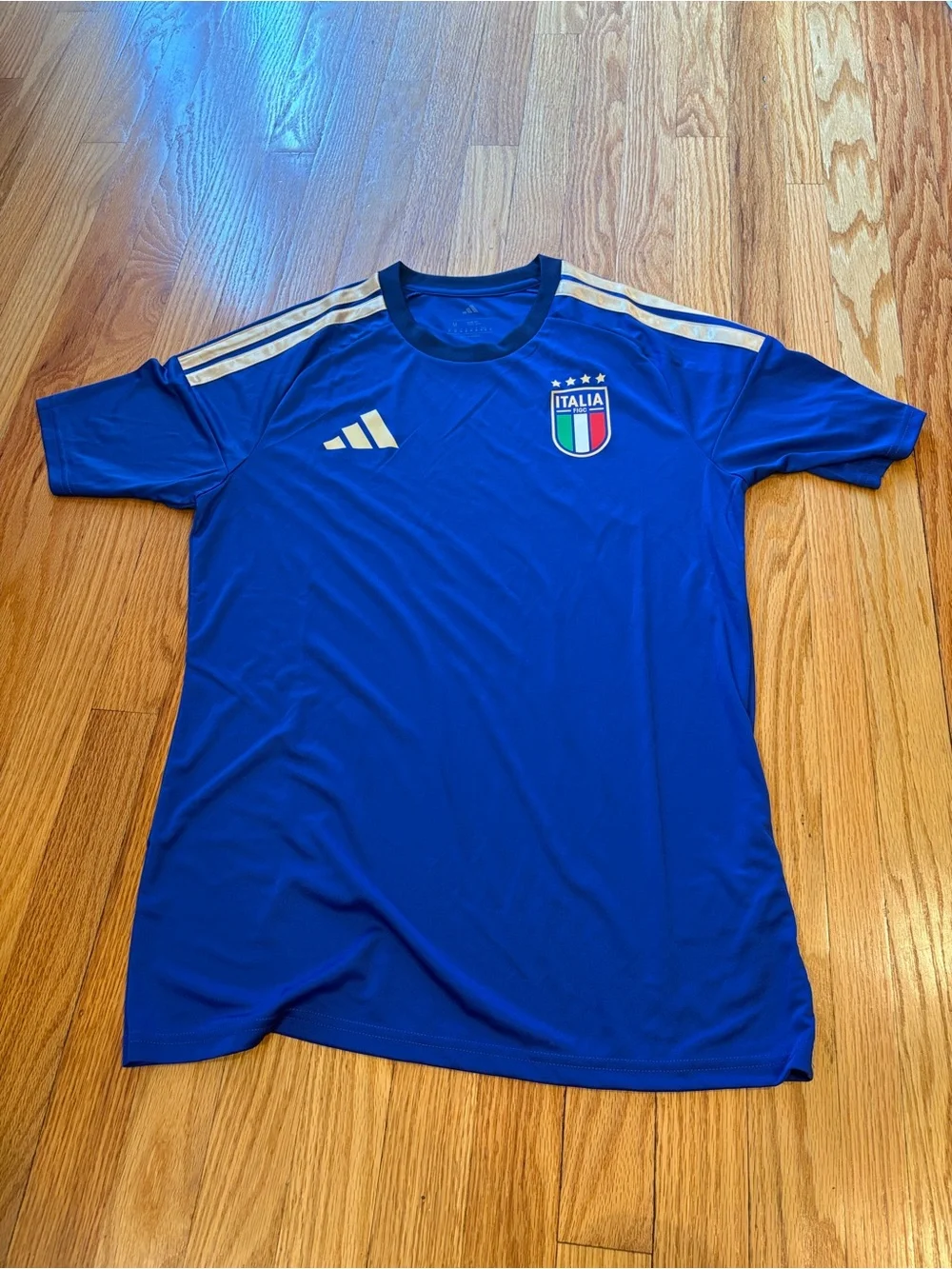 Adidas Italy Italia FIGC Soccer Futbol Jersey Men’s Medium Brand new